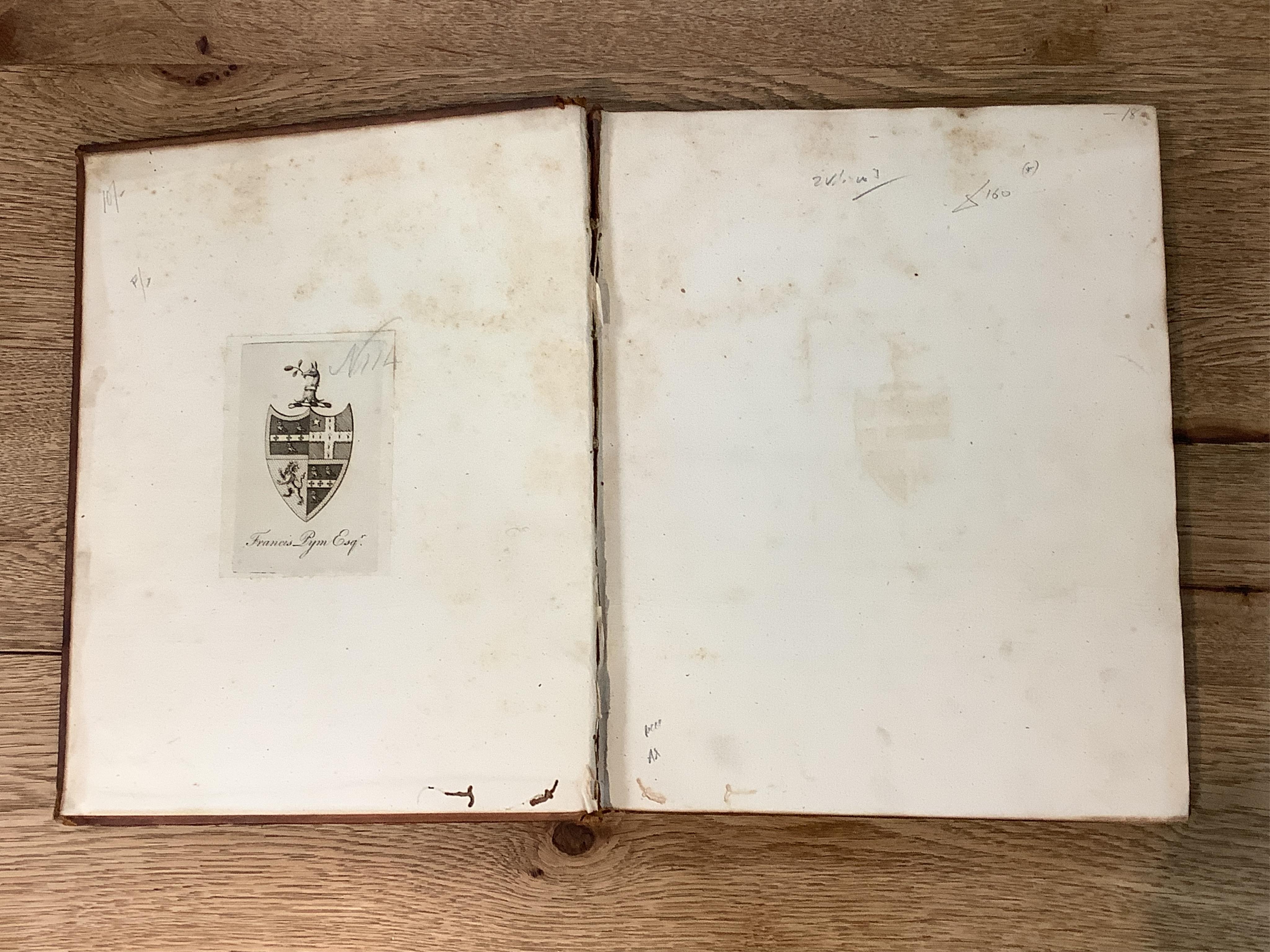 Arbuthnot, John. Tables of Antient Coins, Weights, and Measurements Explained and Exemplified in Several Dissertations - Browne et al., London, Second edition, 1754 - full leather binding